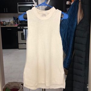 J. Crew Cream Sleeveless Sweater
